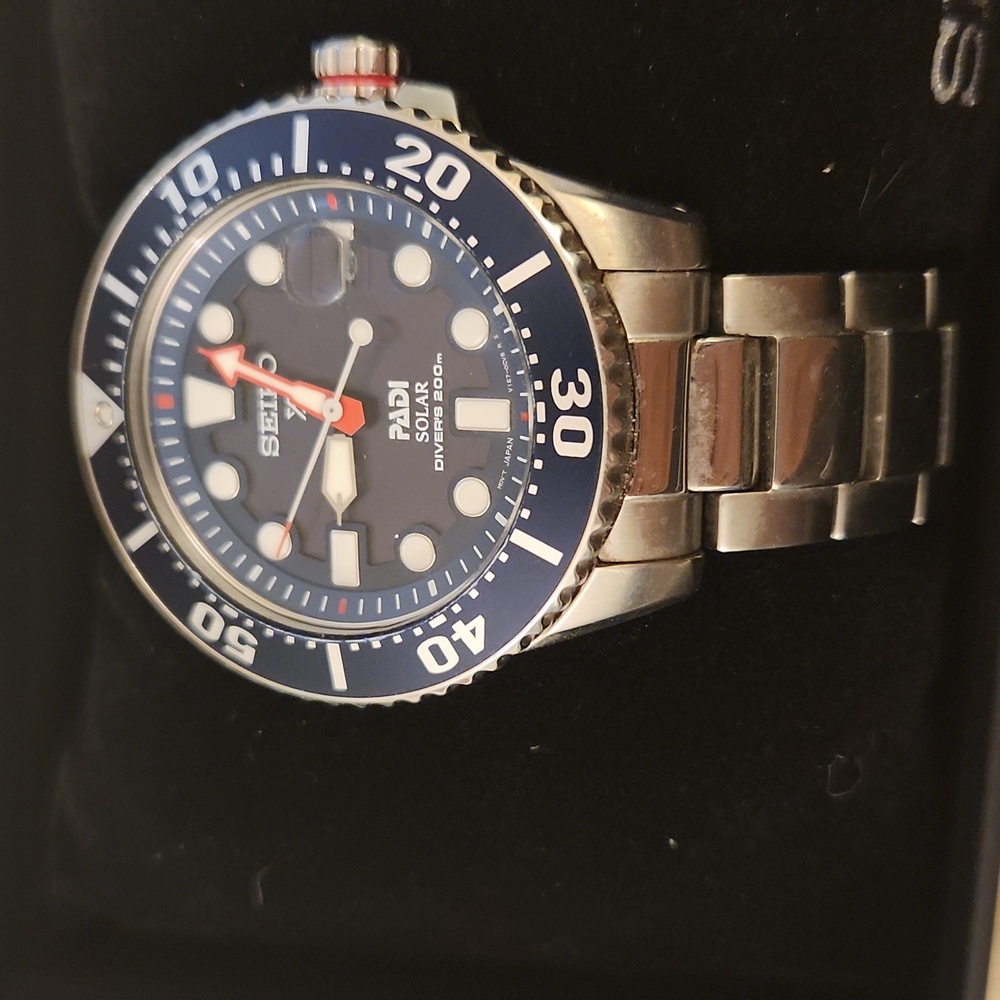 Seiko Special Edition Prospex PADI Solar Dive Watch.